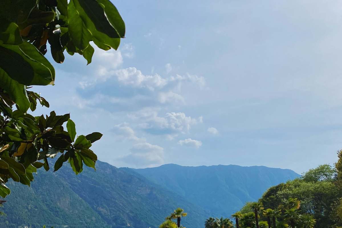 Court surrounded by mountains at high altitude with clean painted lines