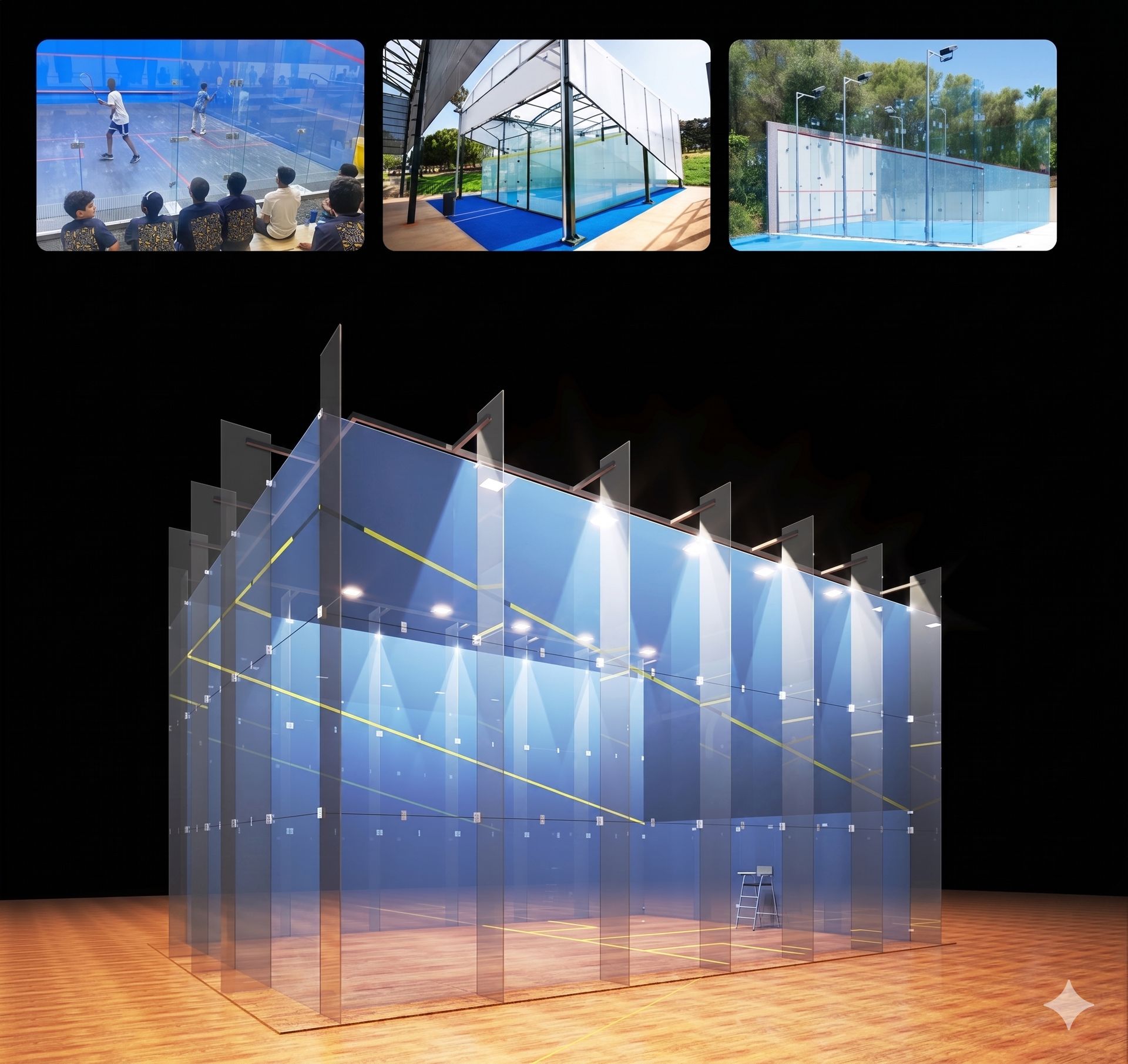 Squash Court product overview