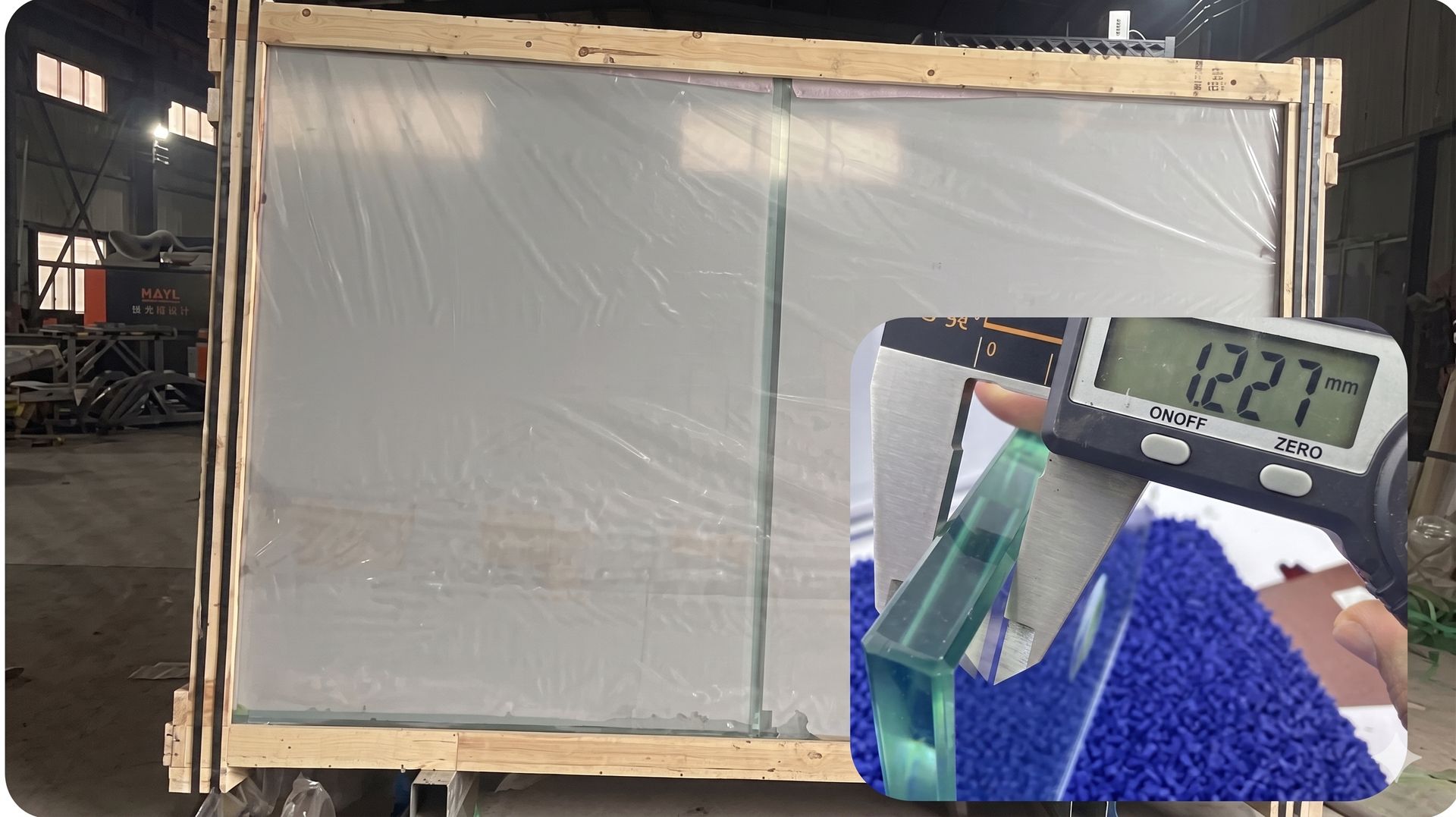 12mm Explosion-Proof Tempered Glass